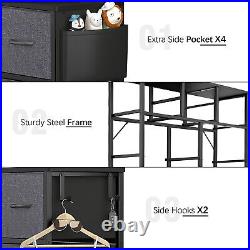 10 Drawer Dresser Storage Fabric Chest Organizer Tower for Bedroom Nursery Lot