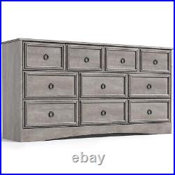 10 Drawers Dresser Modern Storage Dressers Chests of Drawers for Bedroom Home