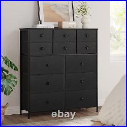 12 Drawer Dresser for Bedroom Chest of Drawers Closets Large Capacity Organizer