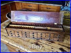 1910-20 Jewelers, Watchmakers 21 Drawer Parts Chest, Apothecary, Cabinet