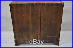 19th Century American 26 Drawer Dovetailed Pine Wood Apothecary Cabinet Chest