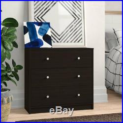 2 Piece Brown Drawer Dresser Chest Set Home Living Bedroom Furniture