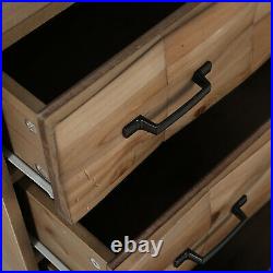 3 Drawer Dresser Storage Chest with Fir Wood Drawers Front and Pine Wood Legs