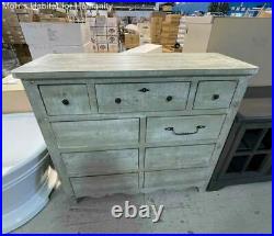 47 Six Drawer Dresser with Solid Wood Chest