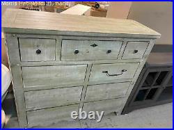 47 Six Drawer Dresser with Solid Wood Chest