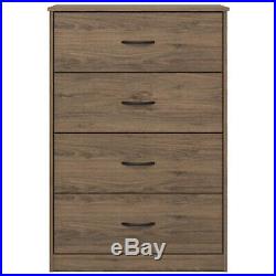4 DRAWER DRESSER CHEST Bedroom Storage Wood Furniture Modern Clothes Cabinet