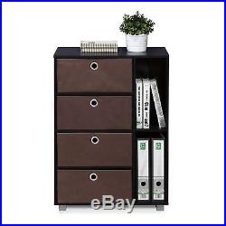 4 Drawer Chest Dresser Bedroom Storage Cabinet Wood Furniture Clothes Organizer