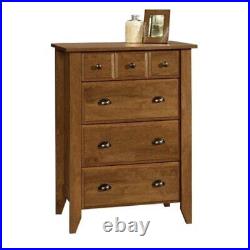 4 Drawer Dresser Wood Chest of Drawers Modern Rustic Oak Bedroom Storage Cabinet