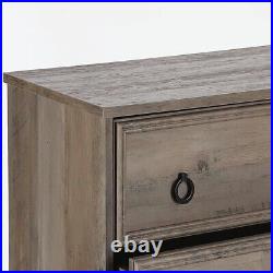 4 Drawer Dresser Wood Tall Chest of Drawers Closet Cabinet Organizers Nightstand