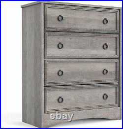 4 Drawer Modern Dresser Drawer Chest Storage Cabinet for Bedroom Living Room