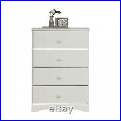 4 Drawer Wooden Dresser Chest Drawers Clothes Storage Bedroom Furniture White