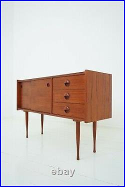 50er 60er Teak Sideboard Danish Design Kommode Chest of Drawer Cabinet 50s 60s