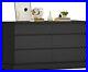 51 Wooden Storage Chest of Drawers Clothing Storage Cabinet Dresser for Bedroom