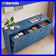 59 Chest Wood Filing Cabinet 7 Drawers Dresser Bedroom with USB Charging Station
