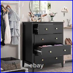 5/6 Drawer Dresser Tall Chest of Drawer Closet Organizer Storage Bookcase Shelf\