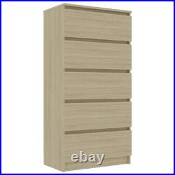 5 Drawer Chest Dresser Clothes Storage Cabinet Wood Sideboard Bedroom Furniture