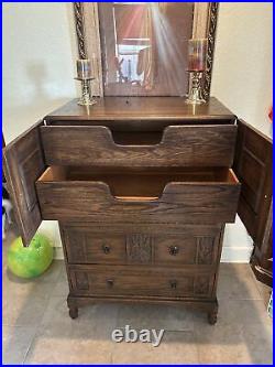 5 drawer chest of drawers wood