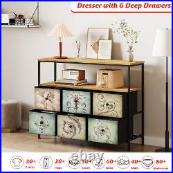 6-9 Drawers Chest of Storage Drawer Dresser Shelf Tower Bedroom Fabric Organizer