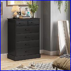 6 Drawer Dresser Chest of 6 Drawers, Large Storage Cabinet for Bedroom, Hallway