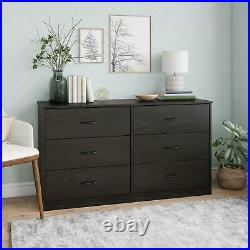 6 Drawer Dresser Modern Set Organizer Bedroom Clothes Furniture Finishes Chest