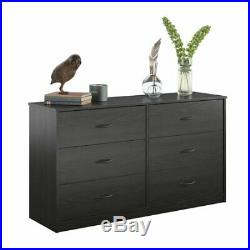 6 Drawer Dresser Modern Wood Organizer Bedroom Storage Furniture dresser Chest