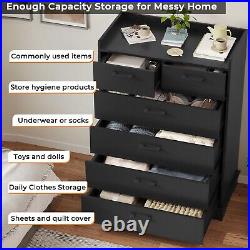 6 Drawer Dresser, Storage Chest Clothing Organizer for Bedroom, Hallway, Entryway
