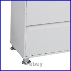 6 Drawer Dresser for Bedroom Chest of Drawers Wood Storage Cabinet Slide Rails