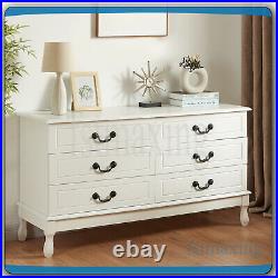 6 Drawers Chest Of Drawers Storage Cabinet Organizer Dresser Bedroom Furniture