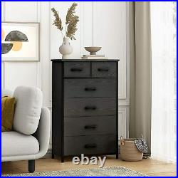 6 Drawers Modern Dresser Chest of Drawers Contemporary Furniture Wooden Storage
