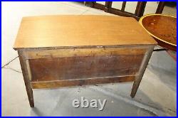 Antique Primitive Tiger Oak Wood Dresser Chest of Drawers