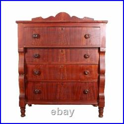 Antique Transitional Sheraton Grain Painted Four-Drawer Chest, circa 1830