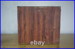 Antique Vintage Wood Engineers Watchmaker Carpenter Tool Chest Bank of Drawers