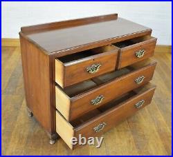 Antique vintage walnut chest of drawers