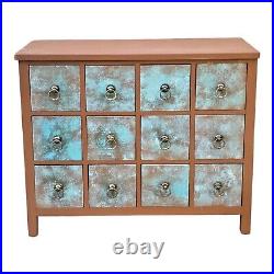 Apothecary Style Chest With 12 Drawers