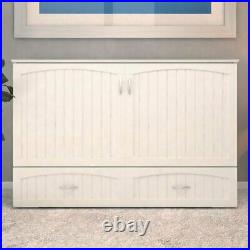Atlantic Furniture Southhampton Queen Murphy Bed Chest in White