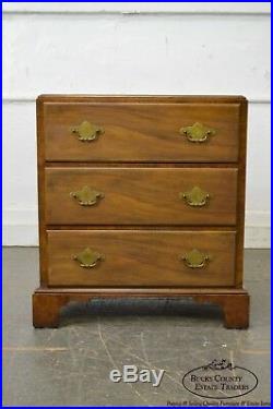 Baker George III Style Walnut Chest of Drawers