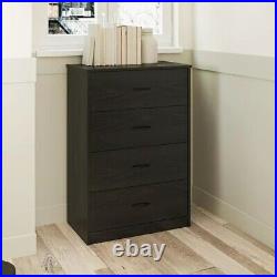 Bedroom Storage Cabinet Chest of Drawers Organizer 4 Drawers Dresser Nightstand