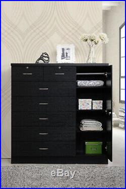 Bedroom Storage Dresser 7 Drawer Furniture Clothes Organizer Cabinet Chest New