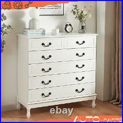 Bedroom Storage Dresser Chest of Drawers Wooden Organizer Cabinet for Livingroom