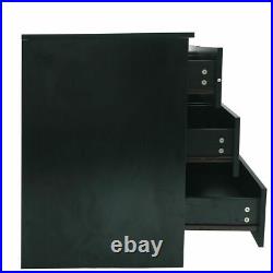 Black Bedroom Furniture Dressers Nightstands Chest Dresser Drawer Sets 2 5 6