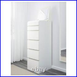Chest Of 2 3 4 6 Drawers, Bed Side, Dressing Table, Desk, Home Drawer WHITE
