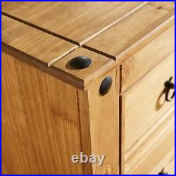 Chest of Drawers 2+2 Drawers Solid Pine Furniture Corona