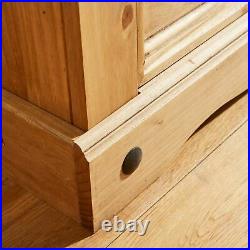 Chest of Drawers 2+2 Drawers Solid Pine Furniture Corona