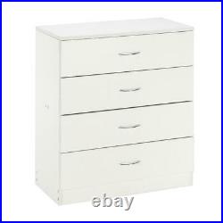 Chest of Drawers Dresser 4 Drawer Discount Furniture Cabinet Bedroom Storage