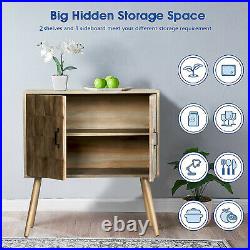 Chest of Drawers Wooden Nightstand Storage Cabinet Organizer Closet