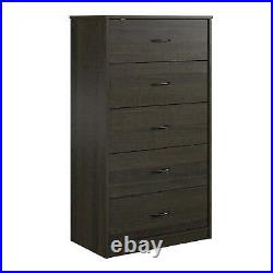 Classic 5 Drawer Dresser Bedroom Storage Organizer Clothes Cabinet Chests Wood