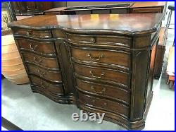 Classic Antique 10 Drawers Dressing Chest with Built-in Jewelry Drawers Storage