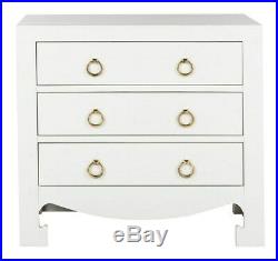 Dion White Three Drawer Chest Horchow Neiman Marcus