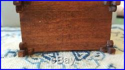 Dollhouse miniature vintage very rare 18th c. Chest of drawers by Jim Hall