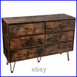 Drawer Dresser Fabric Chest of Drawers Cloth Organizer Bedroom Storage Cabinet